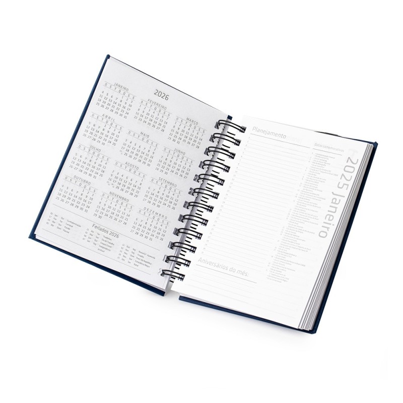 Agenda 2025 Cromato Personalizado para Brindes