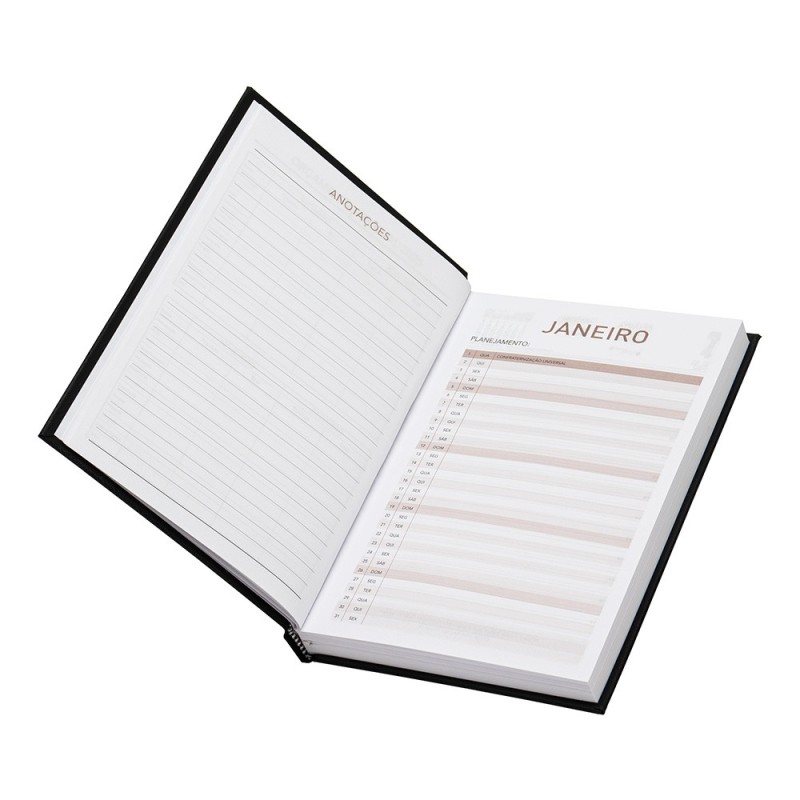 Agenda 2026 Cromato Personalizado com Logo