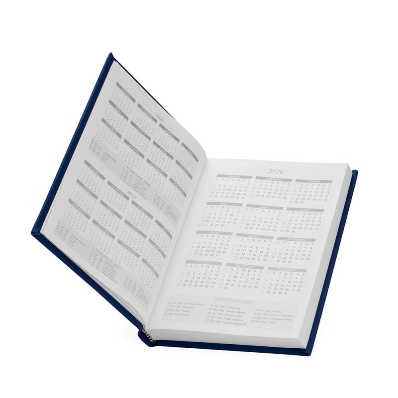 Agenda 2026 Emborrachada Personalizado com Logo