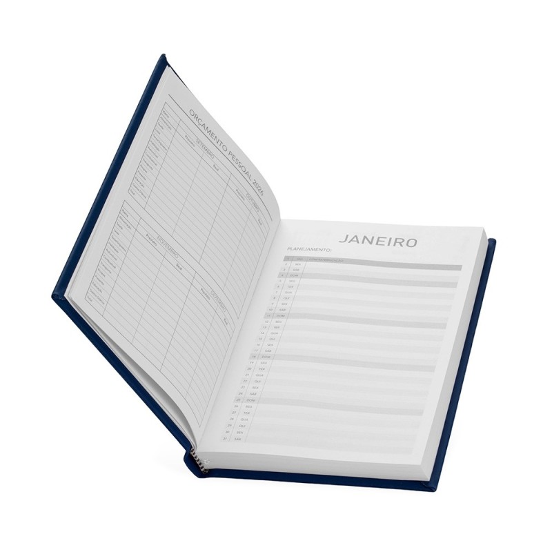 Agenda 2026 Emborrachada Personalizado com Logo