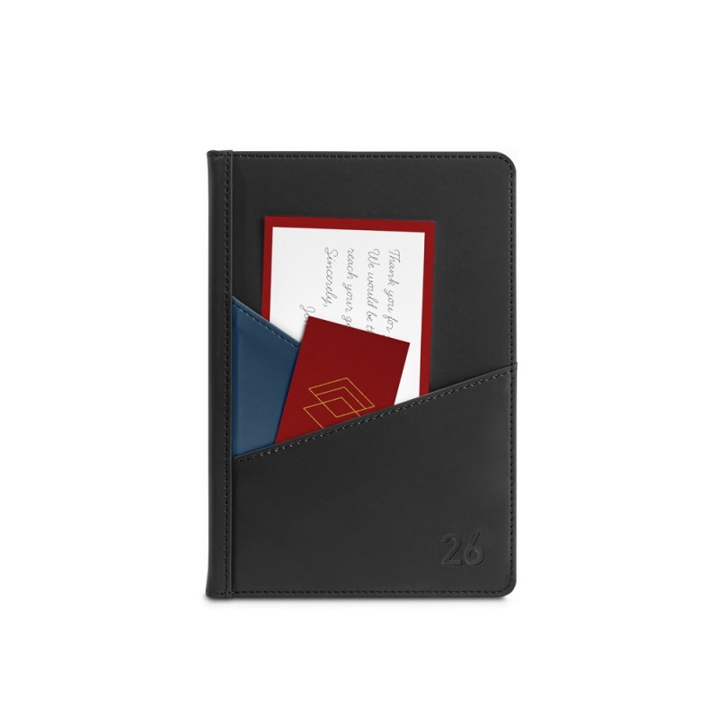 Agenda A5 2026 em PU Personalizada