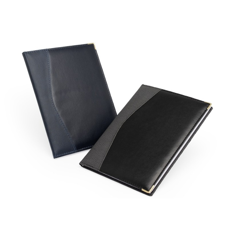 Agenda Diária 2025 em Couro Sintético Promocional