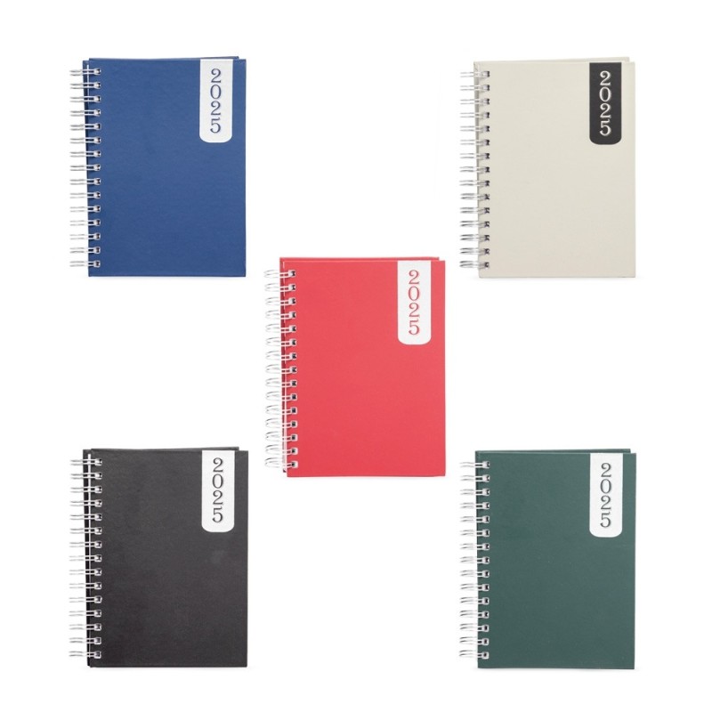 Agenda Diária 2025 Wire-o Personalizada