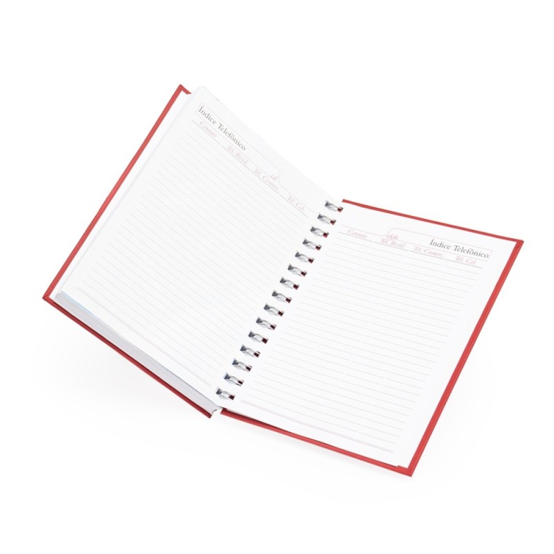 Agenda Diária 2025 Wire-o Personalizada