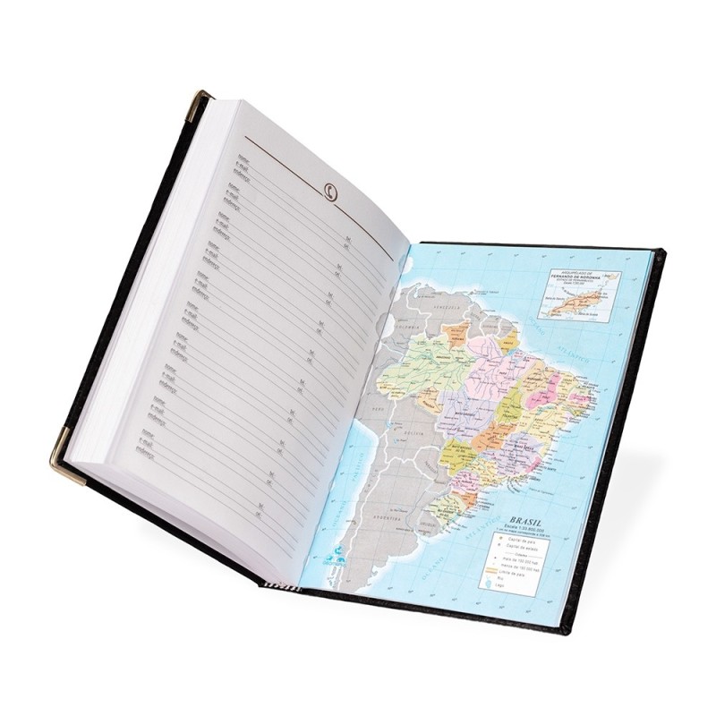 Agenda Diária 2026 Brochura Personalizada