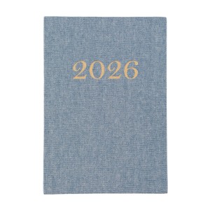 Agenda Diária 2026 Linho Personalizada 