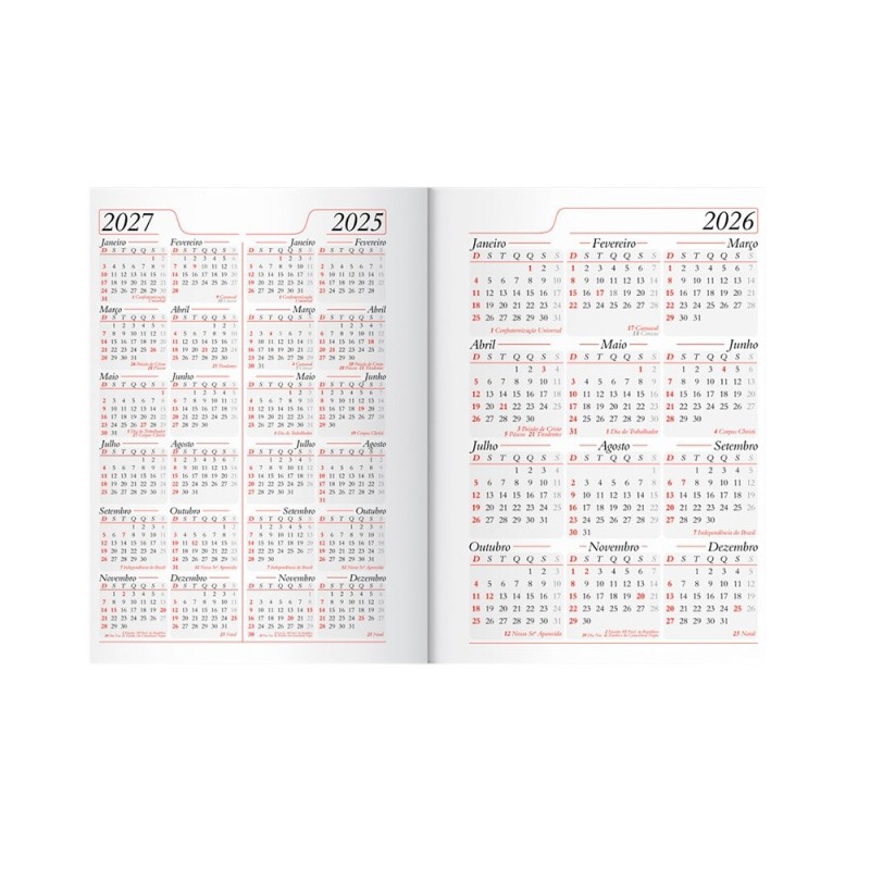 Agenda Diária 2026 Promocional