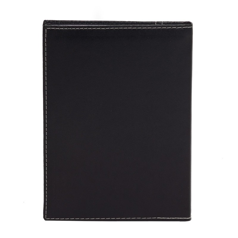 Agenda Diária Couro Sintético Personalizada 2025