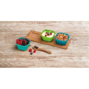 Base de Mesa com 3 Potes Personalizada