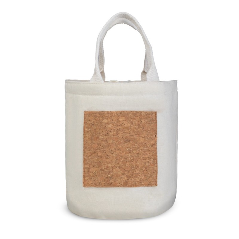 Bolsa Térmica em Algodão e Cortiça Personalizada