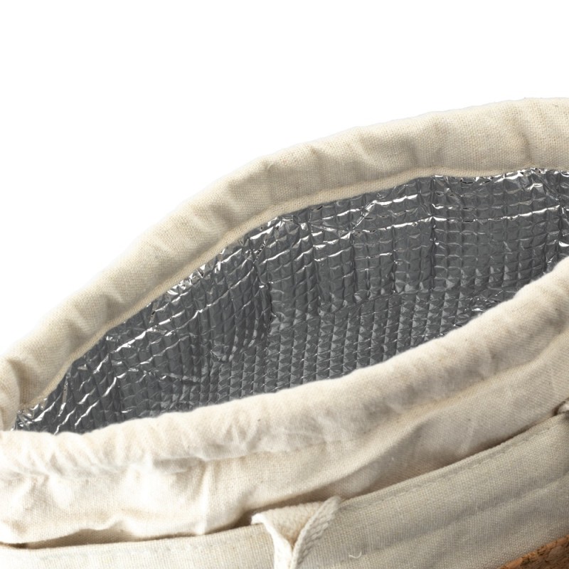 Bolsa Térmica em Algodão e Cortiça Personalizada