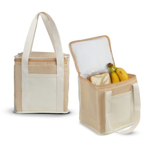 Bolsa Térmica em Algodão e Juta Sintética Personalizada