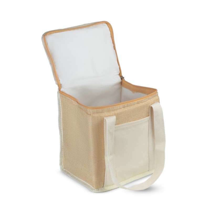 Bolsa Térmica em Algodão e Juta Sintética Personalizada