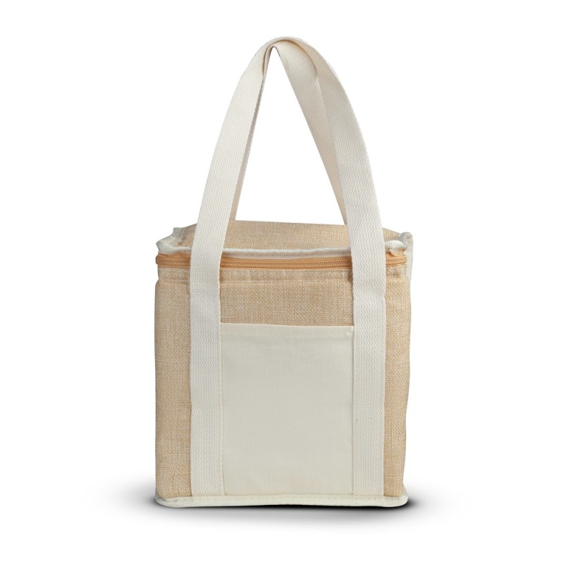 Bolsa Térmica em Algodão e Juta Sintética Personalizada