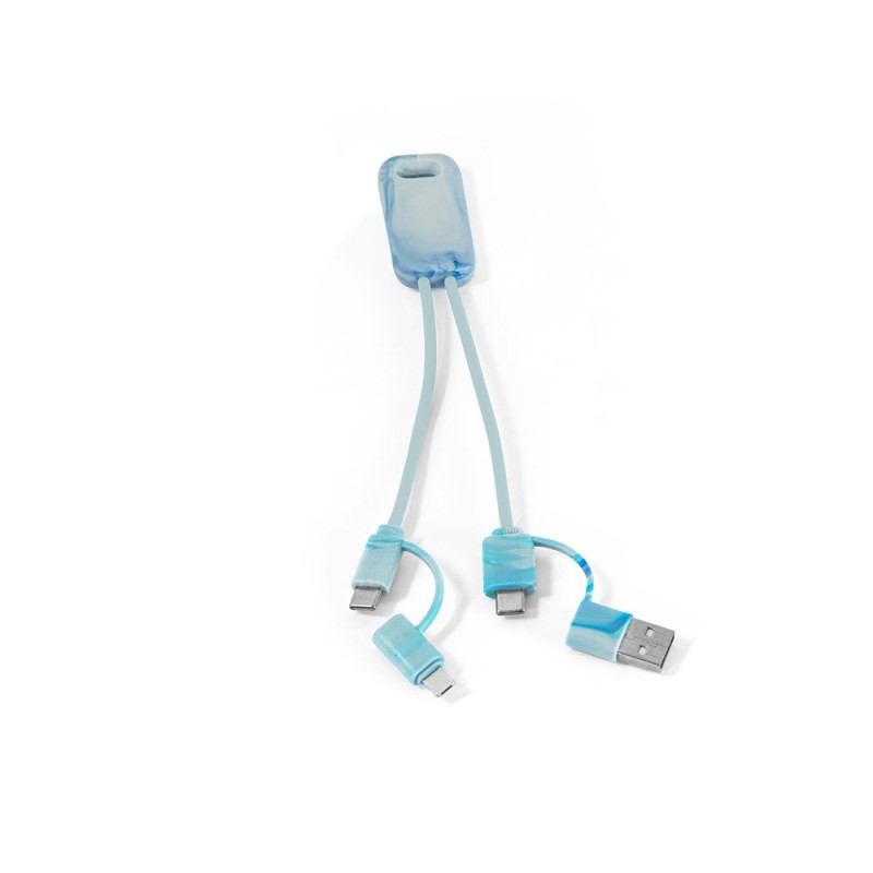Cabo USB 6 em 1 Personalizado