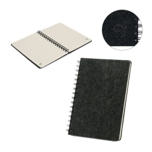 Caderno A5 em Feltro Personalizado