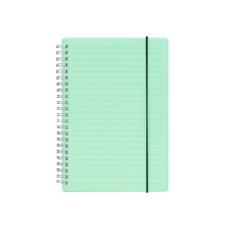 Caderno A5 Plástico Personalizado