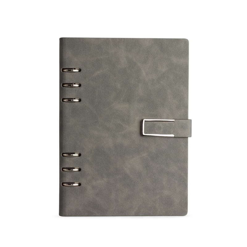 Caderno Fichário PU Personalizado com Logotipo