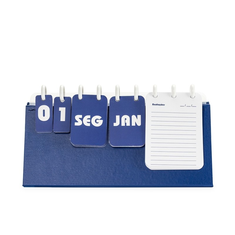 Calendário Permanente de Mesa Disco Personalizado