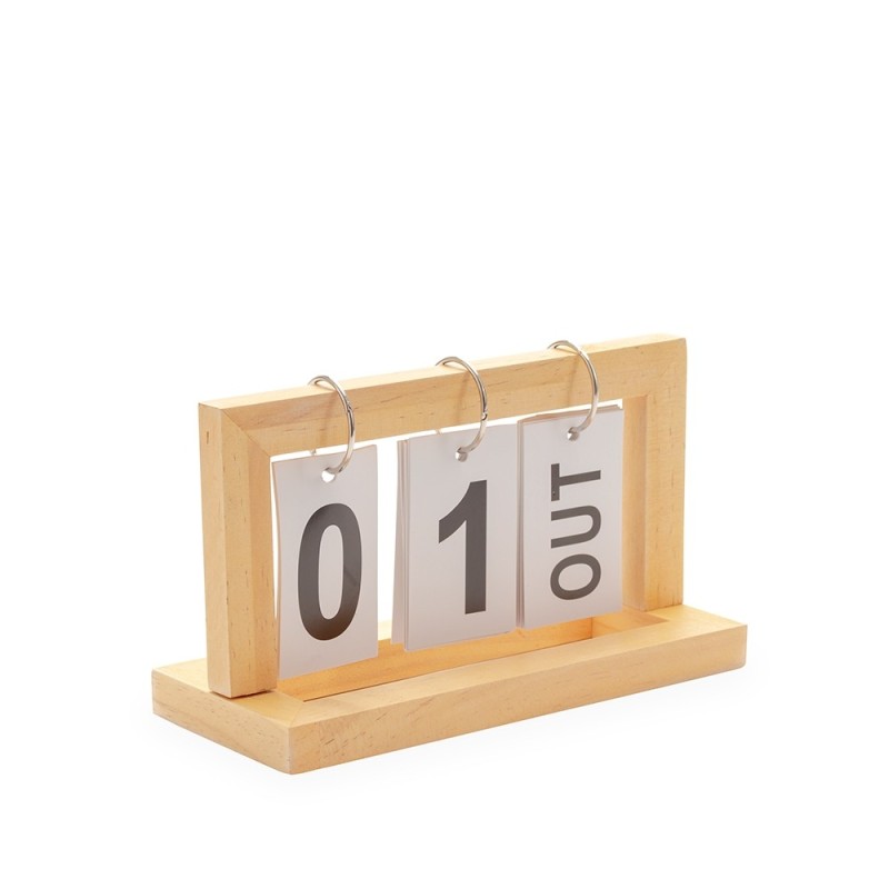 Calendário Permanente Madeira Promocional