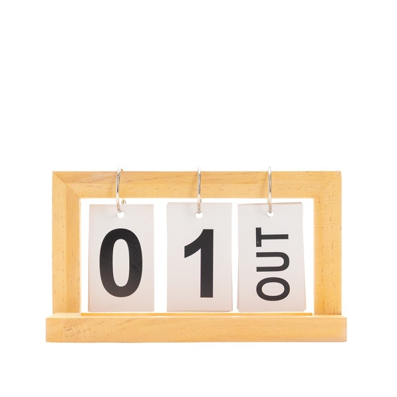 Calendário Permanente Madeira Promocional