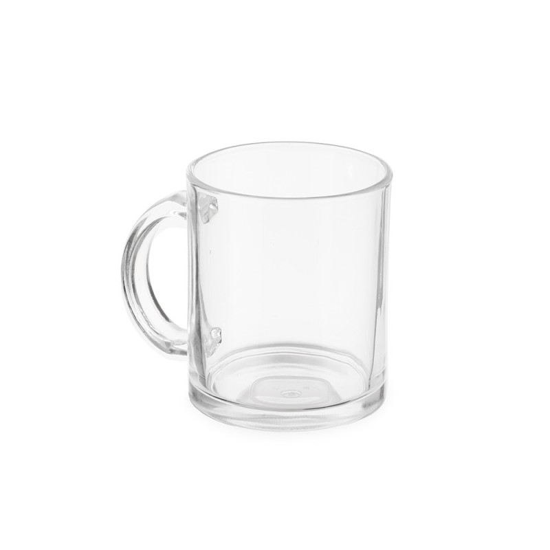 Caneca de Vidro 350ml Promocional com Logo