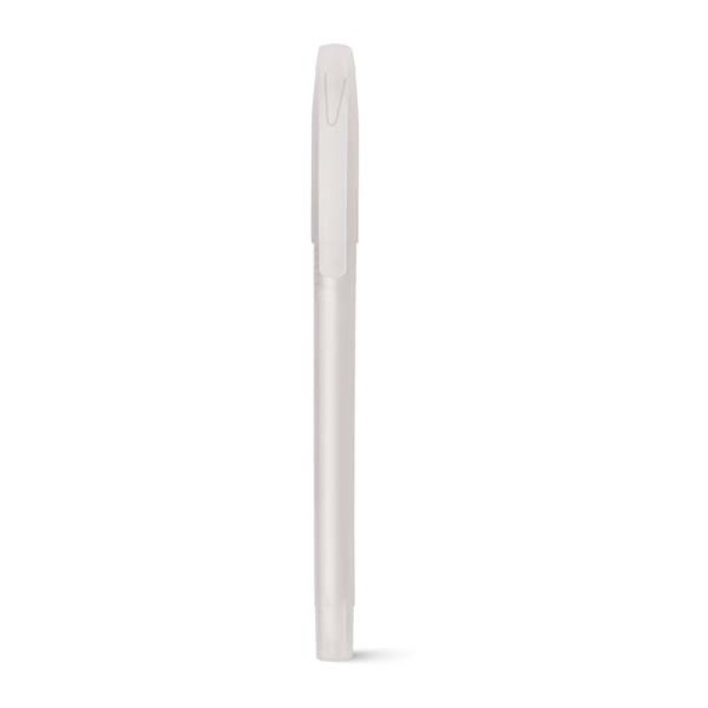 Caneta de Plástico Colorido Com Tampa Personalizada