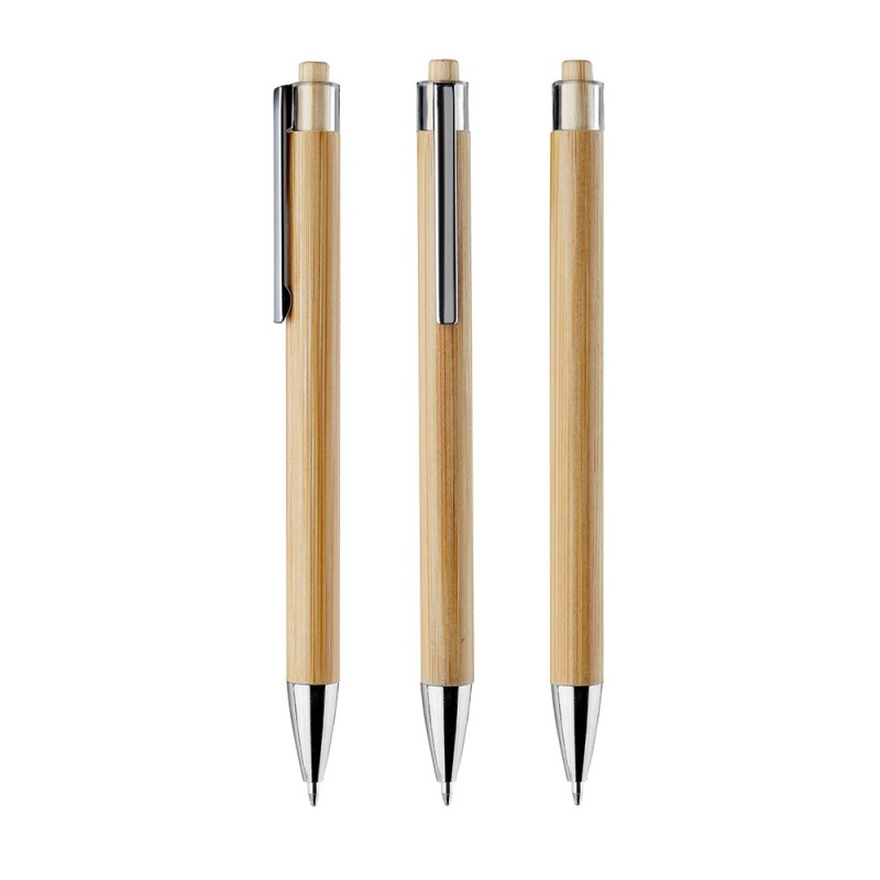 Caneta em Bambu Personalizada