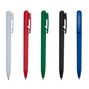 Caneta Esferográfica em Plástico com Logo