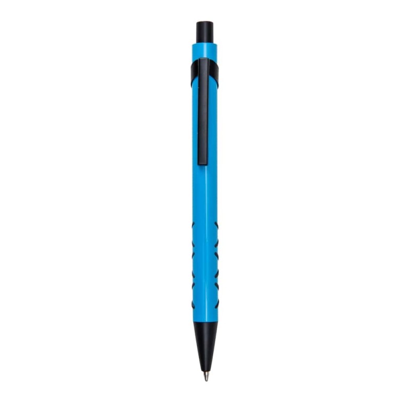 Caneta Metal com Detalhe Emborrachado Personalizada