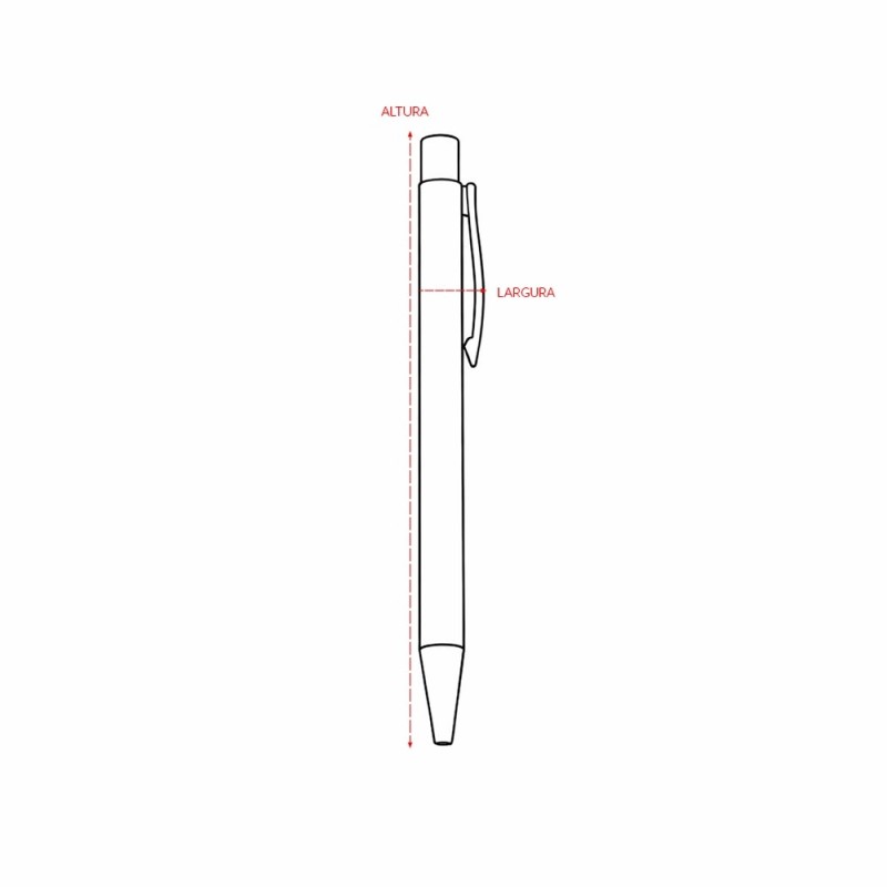 Caneta Metal Personalizada com Logotipo