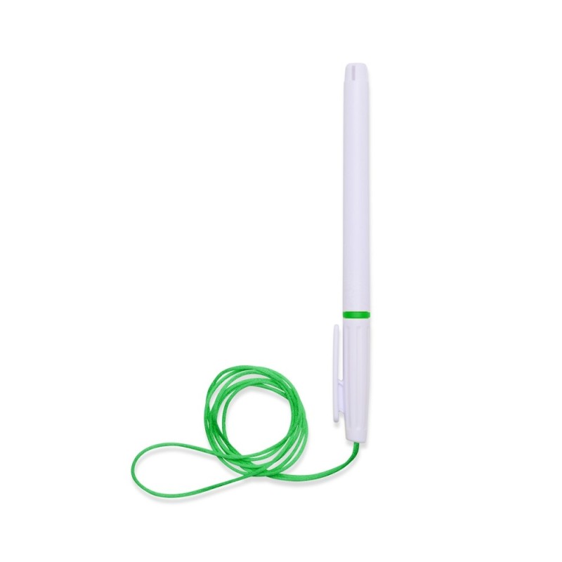 Caneta Plástica Com Cordão Personalizada