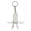 Chaveiro Canivete 4 Funções de Metal Personalizado Para Brindes