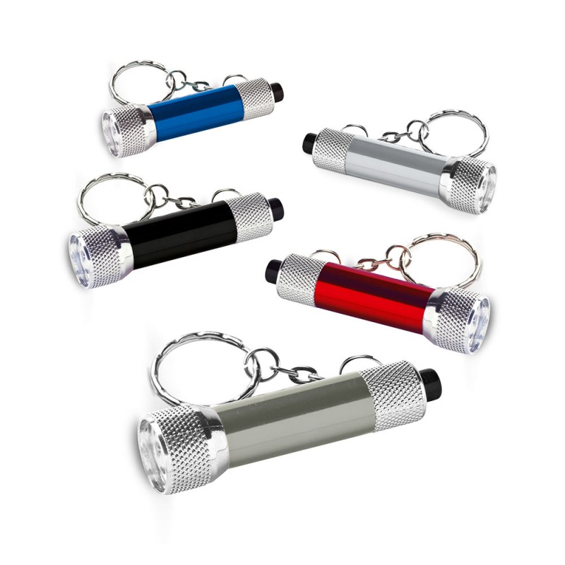 Chaveiro de Alumínio Com Lanterna Personalizado Para Brindes