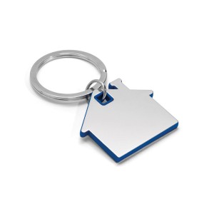 Chaveiro de Metal Formato Casa Personalizado Com Logomarca da Empresa