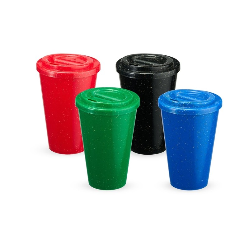 Copo Fibra de Madeira 450ml Promocional