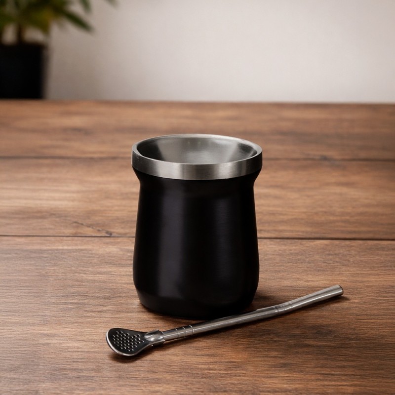 Cuia Térmica Inox 250ml Personalizada 