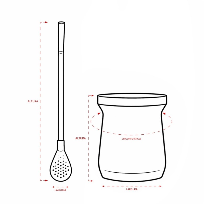 Cuia Térmica Inox 250ml Personalizada 