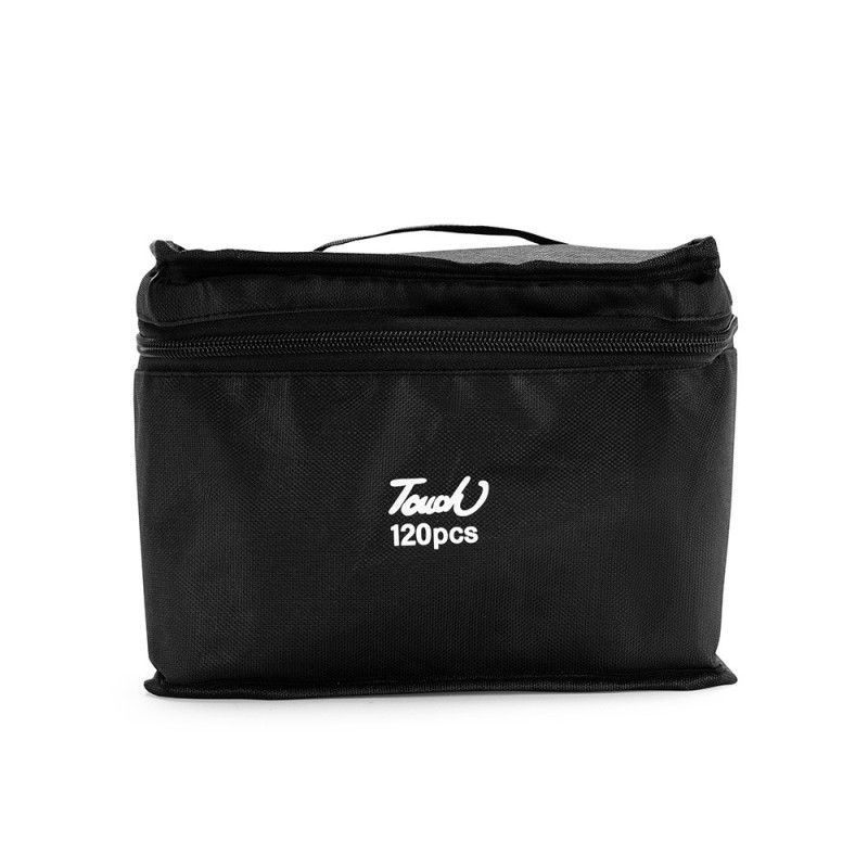 Kit Canetas Marcadoras Pontas Duplas 120 Cores Promocional