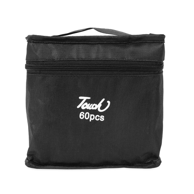 Kit Canetas Marcadoras Pontas Duplas 60 Cores Promocional