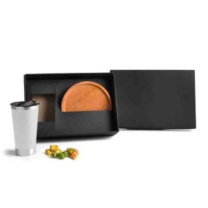 Kit Cerveja e Petisco 2 peças Personalizado