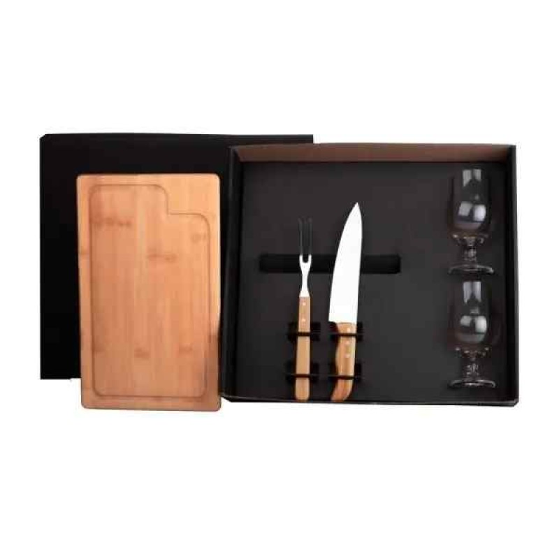 Kit Churrasco / Cerveja 5 peças Personalizado 