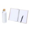 Kit Garrafa, Caderno E Caneta - 3 Pçs Personalizado com Logo