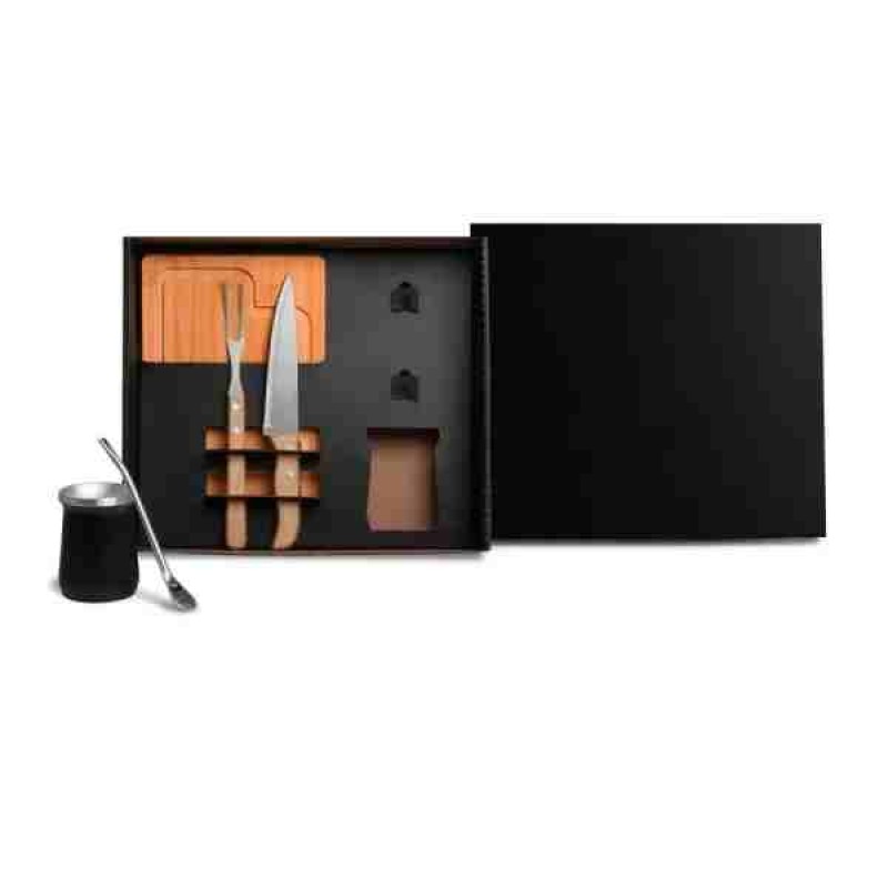 Kit Para Churrasco / Chimarrão / Terere - 5 Pçs Personalizado
