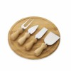 Kit para Queijo Em Bambu / Inox Córdoba Personalizado