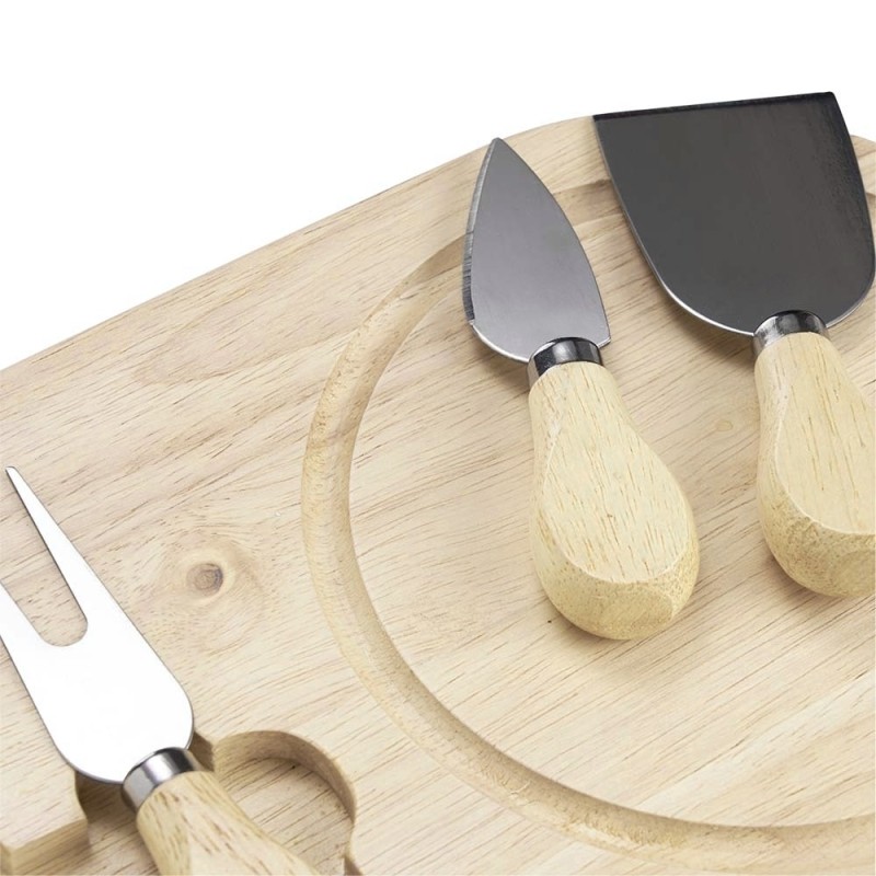 Kit Queijo 4 Peças Personalizado com Logo