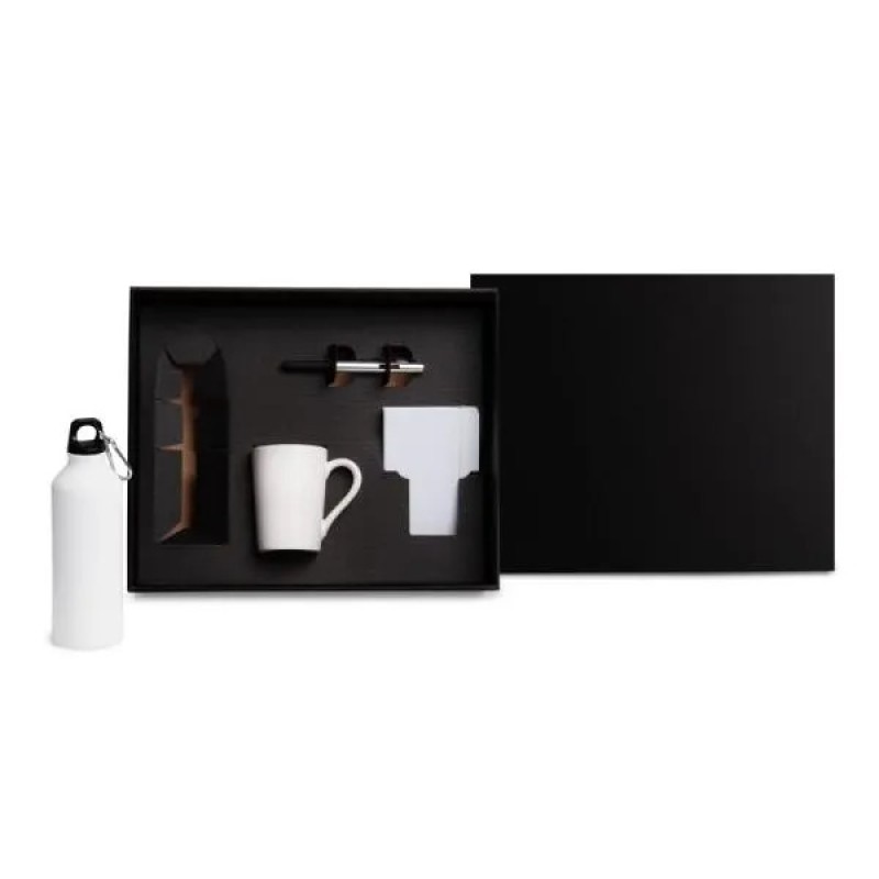 Kit Squeeze E Acessórios - Branco - 4 Pçs Personalizado