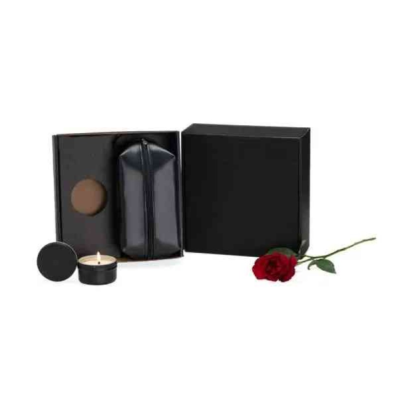 Kit Vela Aromatizada E Necessaire - 2 Pçs Personalizado