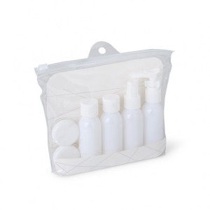 Kit Viagem Plástico 6 Peças Personalizado