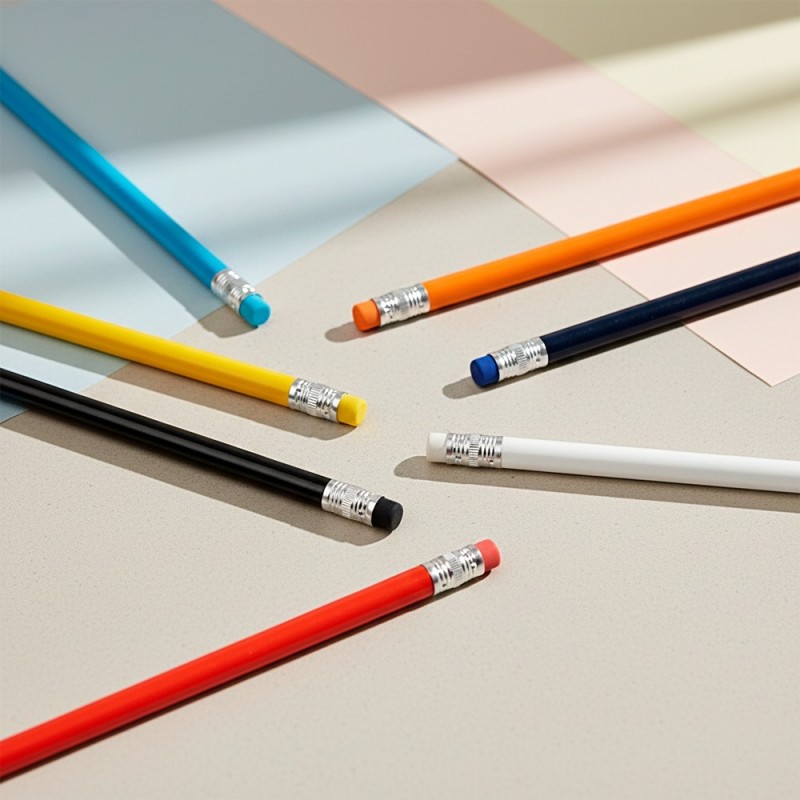 Lápis Sem Ponta Com Borracha Personalizado